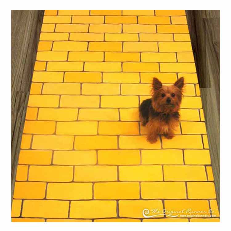 Toto on Yellow Brick Road